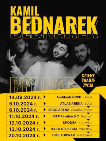 Warszawa Wydarzenie Koncert Kamil Bednarek “Cztery twarze życia”