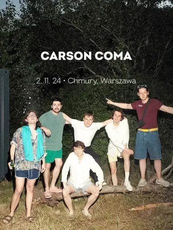 Warszawa Wydarzenie Koncert Carson Coma