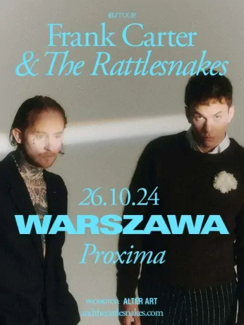 Warszawa Wydarzenie Koncert Frank Carter & The Rattlesnakes