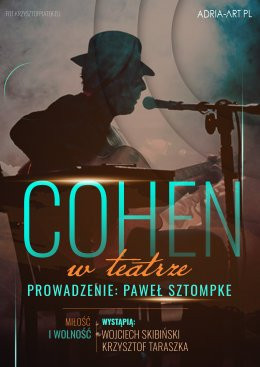 Warszawa Wydarzenie Koncert Cohen w teatrze