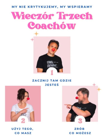 Warszawa Wydarzenie Inne wydarzenie Wieczór Trzech Coachów