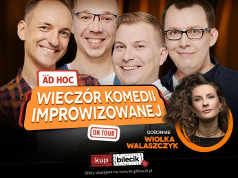 Warszawa Wydarzenie Kabaret Wieczór Komedii Improwizowanej + Wiolka Walaszczyk