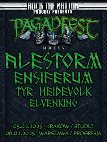 Warszawa Wydarzenie Koncert Alestorm + Ensiferum + Tyr + Heidefolk + Elvenking