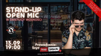 Warszawa Wydarzenie Stand-up Stand-up Open mic - Warsaw Stand-up x Szymon Jaworski