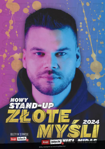 Warszawa Wydarzenie Stand-up Nowy program ZŁOTE MYŚLI