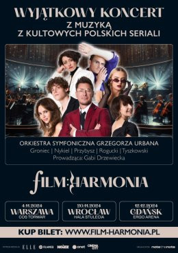 Warszawa Wydarzenie Koncert Groniec, Nykiel, Przybysz, Rogucki, Tyszkowski i Muzyka z Polskich Seriali - Filmharmonia