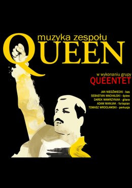 Zielonka Wydarzenie Koncert Muzyka zespołu Queen w wykonaniu grupy Queentet