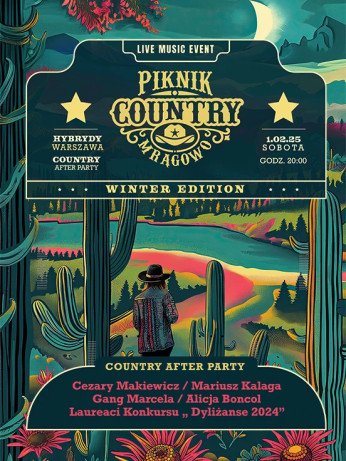 Warszawa Wydarzenie Festiwal Piknik Country & Folk – Winter Edition