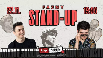 Warszawa Wydarzenie Stand-up Fajny STAND-UP Warszawa/ Wiktor Sumliński i Szymon Jaworski / 22.11 19:00