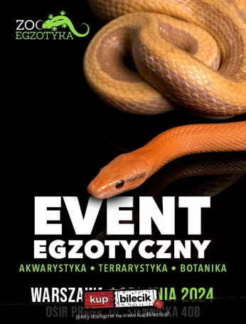 Warszawa Wydarzenie Inne wydarzenie Event Egzotyczny