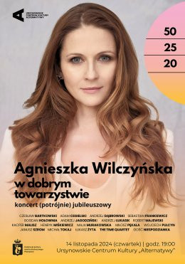 Warszawa Wydarzenie Koncert Agnieszka Wilczyńska koncert jubileuszowy