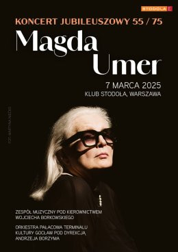 Warszawa Wydarzenie Koncert Magda Umer - koncert jubileuszowy 55/75