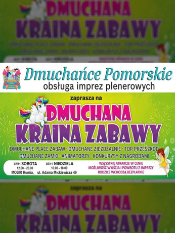 Luzino Wydarzenie Inne wydarzenie Dmuchana Kraina Zabawy Luzino