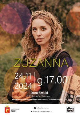 Warszawa Wydarzenie Koncert ZUZANNA KONCERT