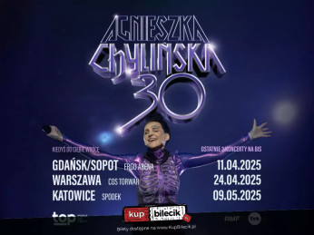 Warszawa Wydarzenie Koncert Agnieszka Chylińska ogłasza dodatkowe koncerty w ramach trasy "Kiedyś do Ciebie wrócę"