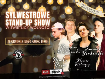 Warszawa Wydarzenie Stand-up Warszawa Stand-up | "Sylwestrowe Stand-up Show" | 31.12.24 | godz. 19:00