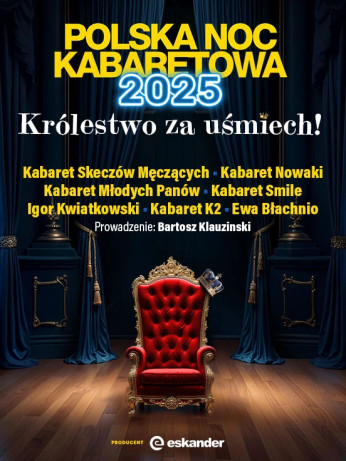 Warszawa Wydarzenie Kabaret Polska Noc Kabaretowa 2025