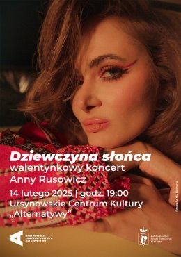 Warszawa Wydarzenie Koncert „Dziewczyna słońca” | walentynkowy koncert Anny Rusowicz