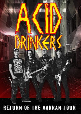 Warszawa Wydarzenie Koncert Acid Drinkers - Return Of The Varran Tour