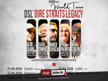 Warszawa Wydarzenie Koncert Dire Straits Legacy powraca do Polski - aż pięć koncertów w kwietniu 2026!
