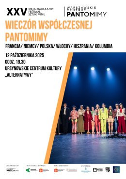 Warszawa Wydarzenie Spektakl „Wieczór współczesnej pantomimy” | Francja, Polska, Niemcy, Hiszpania, Włochy, Kolumbia