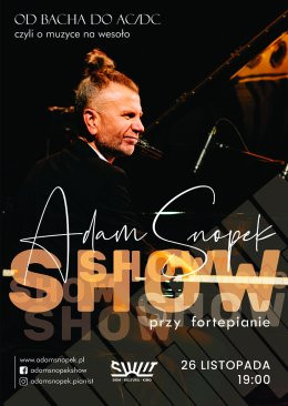 Warszawa Wydarzenie Koncert Adam Snopek Show Przy Fortepianie w DK Świt