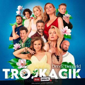 Warszawa Wydarzenie Spektakl "Trójkącik, czyli trzech na próbę" - niegrzeczna gra zmysłów