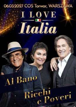 Warszawa Wydarzenie Festiwal Festiwal I Love Italia: Al Bano oraz Ricchi e Poveri