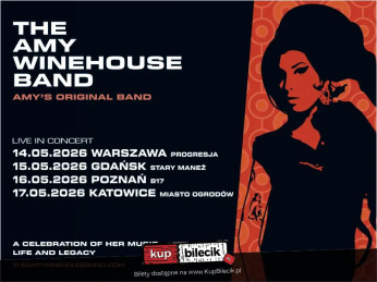 Warszawa Wydarzenie Koncert Celebracja muzycznego życia i dziedzictwa Amy wykonana przez oryginalny zespół Amy