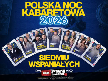 Warszawa Wydarzenie Kabaret Polska Noc Kabaretowa 2026 - Siedmiu wspaniałych