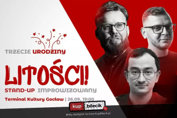 Warszawa Wydarzenie Stand-up 3. urodziny Litości! - improwizowane show typu stand-up