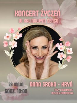 Warszawa Wydarzenie Koncert Anna Sroka - Hryń - Koncert życzeń!
