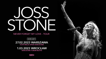 Warszawa Wydarzenie Koncert Joss Stone - Never Forget My Love Tour