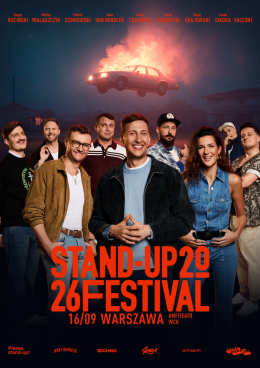 Warszawa Wydarzenie Stand-up Warsaw Stand-up Festival™ 2026 II TERMIN