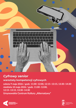 Warszawa Wydarzenie Inne wydarzenie „Cyfrowy senior” | warsztaty kompetencji cyfrowych