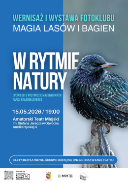 Otwock Wydarzenie Wystawa WERNISAŻ I WYSTAWA FOTOKLUBU MAGIA LASÓW I BAGIEN. OPOWIEŚCI O PRZYRODZIE MAZOWIECKIEGO PARKU KRAJOB