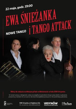 Warszawa Wydarzenie Koncert Ewa Śnieżanka i Tango Attack w DOK Ursynów