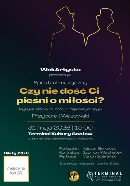 Warszawa Wydarzenie Spektakl Czy nie dość Ci pieśni o miłości? -  spektakl muzyczny z repertuarem Kabaretu Starszych Panów