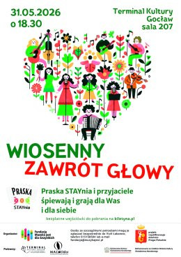 Warszawa Wydarzenie Koncert Wiosenny zawrót głowy - Praska STAYnia przeciw samotności (koncert)