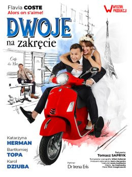 Warszawa Wydarzenie Spektakl Dwoje na zakręcie - Herman, Topa i Dziuba w komedii teatralnej
