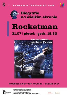 Warszawa Wydarzenie Inne wydarzenie Klub Filmowy WCK: "Rocketman"
