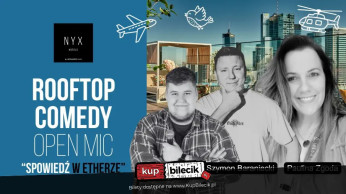 Warszawa Wydarzenie Stand-up ROOFTOP COMEDY OPEN MIC