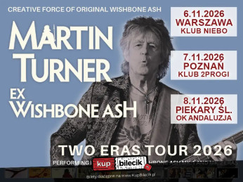 Warszawa Wydarzenie Koncert Martin Turner ex-Wishbone Ash - Two Eras Tour