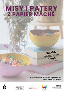 Warszawa Wydarzenie Inne wydarzenie Misy i patery z papier mâchê.