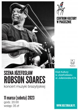 Józefosław Wydarzenie Koncert Scena Józefosław - Robson Soares