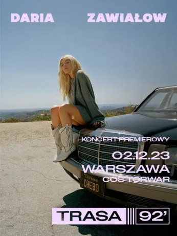 Warszawa Wydarzenie Koncert Daria Zawiałow