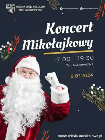 Warszawa Wydarzenie Spektakl Koncert Mikołajkowy