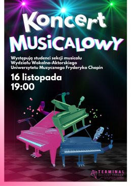 Warszawa Wydarzenie Koncert UMFC: Koncert musicalowy vol. 1