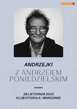 Warszawa Wydarzenie Koncert Andrzejki z Andrzejem Poniedzielskim