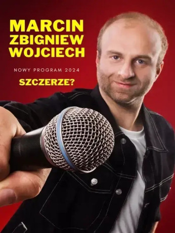 Warszawa Wydarzenie Stand-up Marcin Zbigniew Wojciech - SZCZERZE?